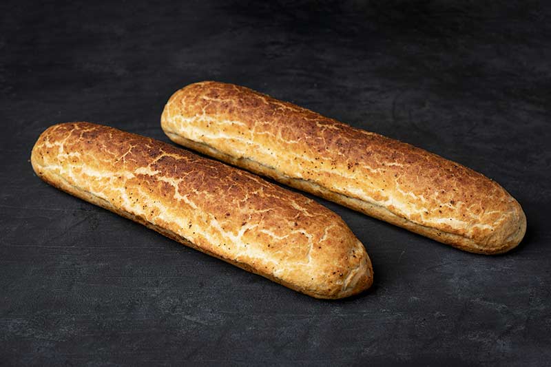 Peper en zeezout stokbrood